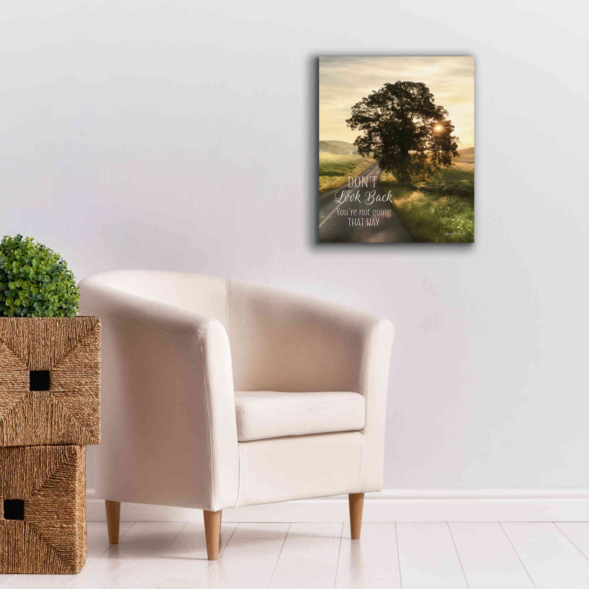 'Don't Look Back' by Lori Deiter, Canvas Wall Art,20 x 24