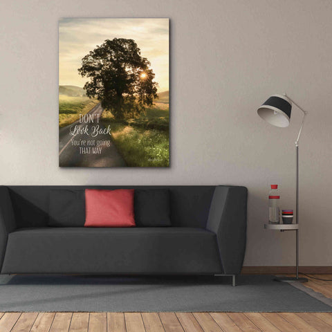 Image of 'Don't Look Back' by Lori Deiter, Canvas Wall Art,40 x 54