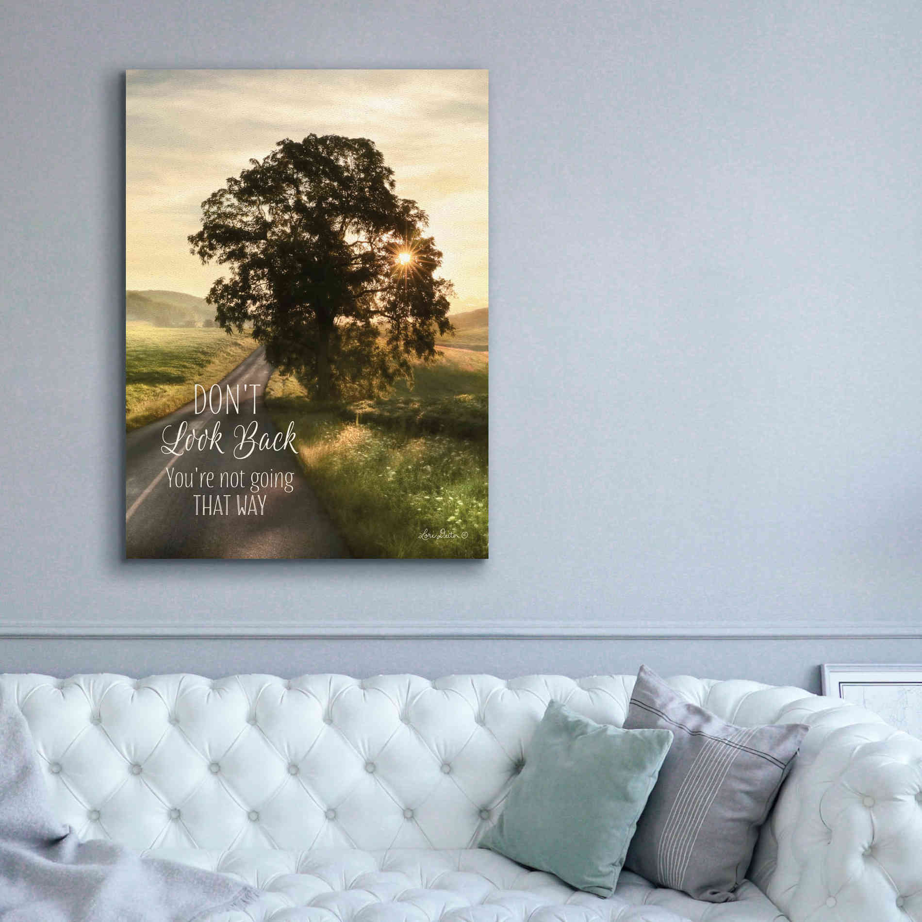 'Don't Look Back' by Lori Deiter, Canvas Wall Art,40 x 54