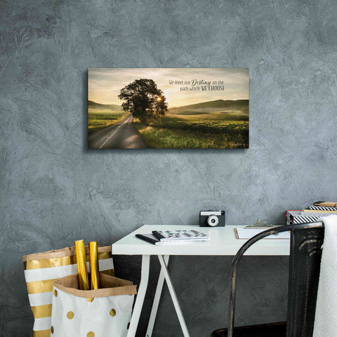 Image of 'Destiny' by Lori Deiter, Canvas Wall Art,24 x 12