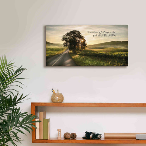 Image of 'Destiny' by Lori Deiter, Canvas Wall Art,24 x 12