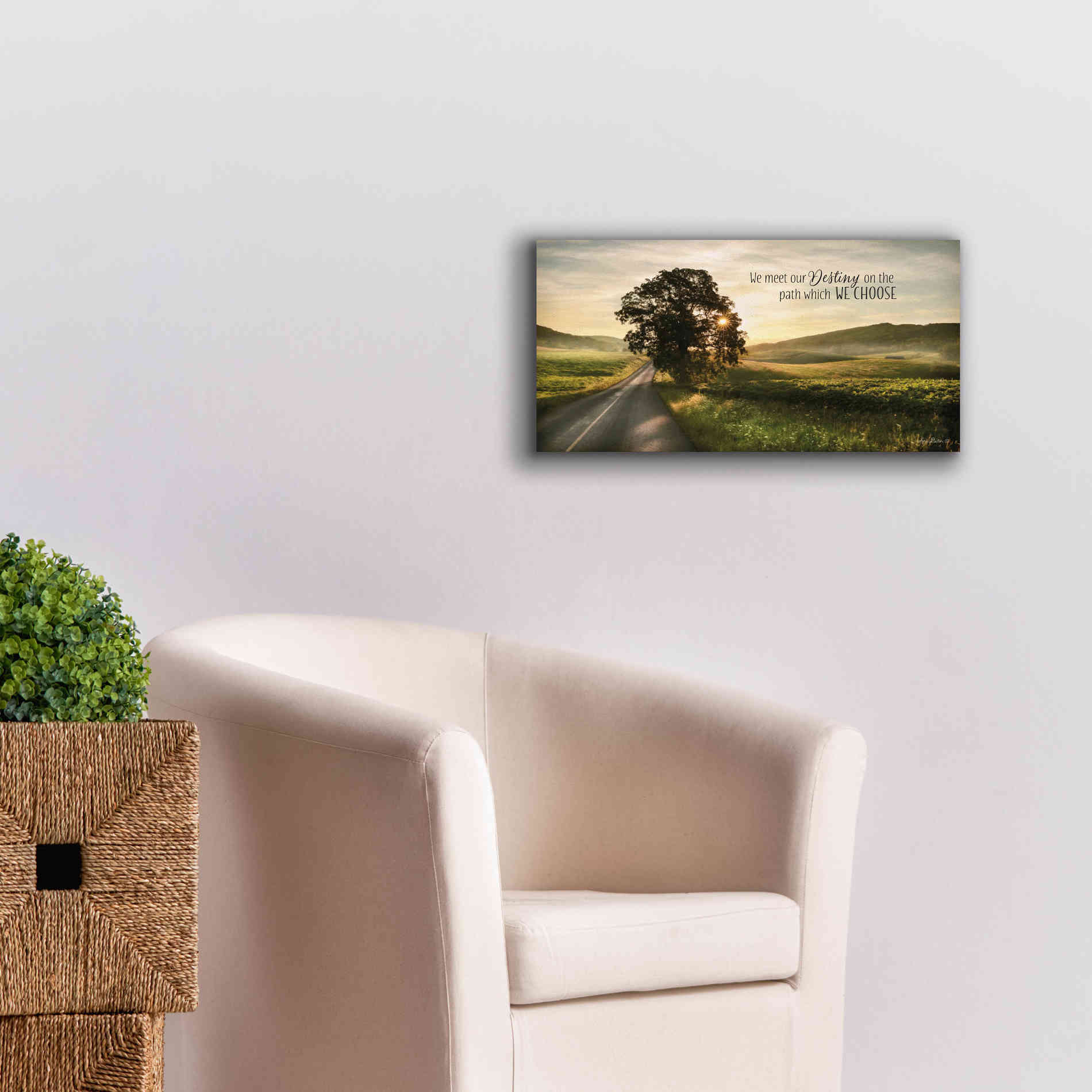 'Destiny' by Lori Deiter, Canvas Wall Art,24 x 12