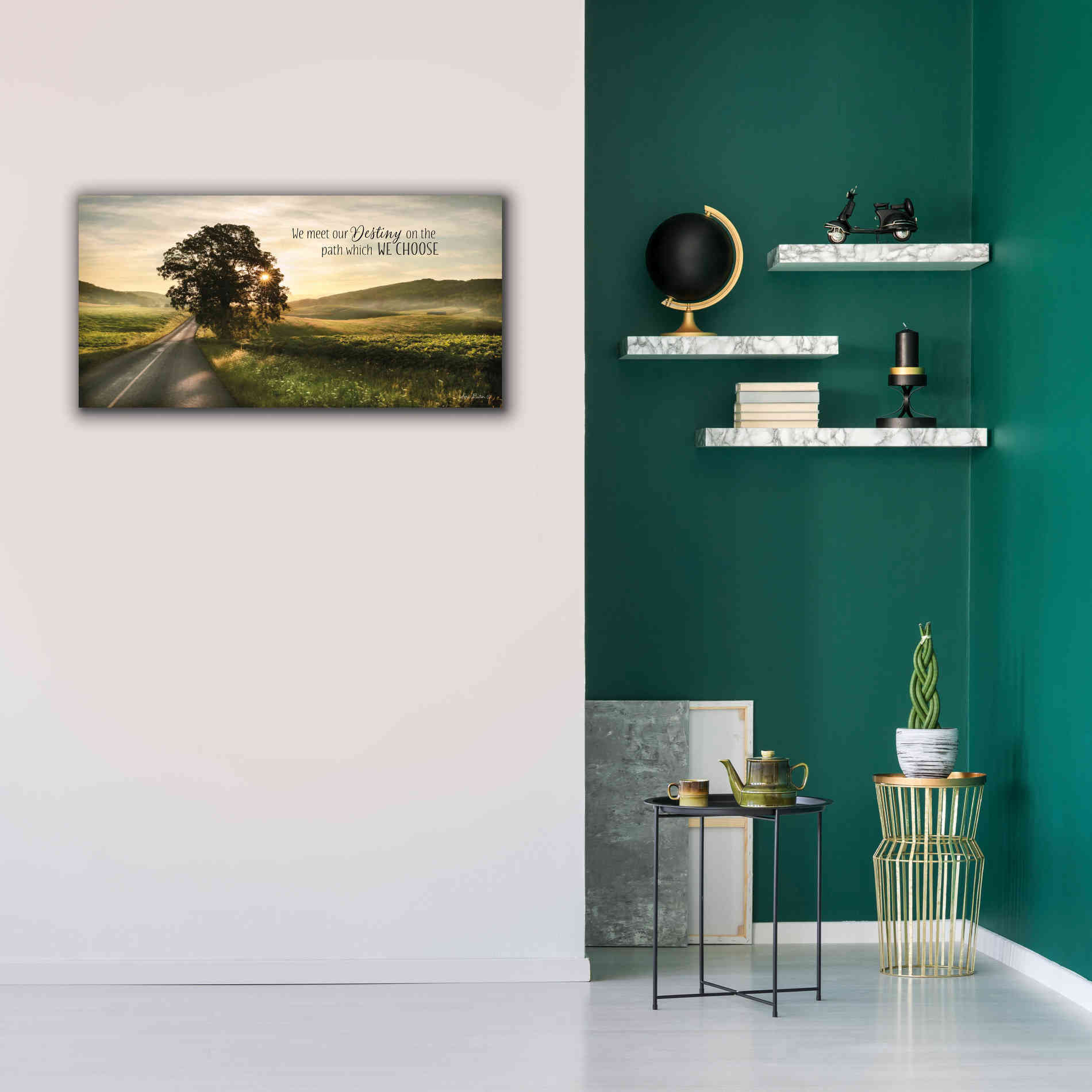 'Destiny' by Lori Deiter, Canvas Wall Art,40 x 20