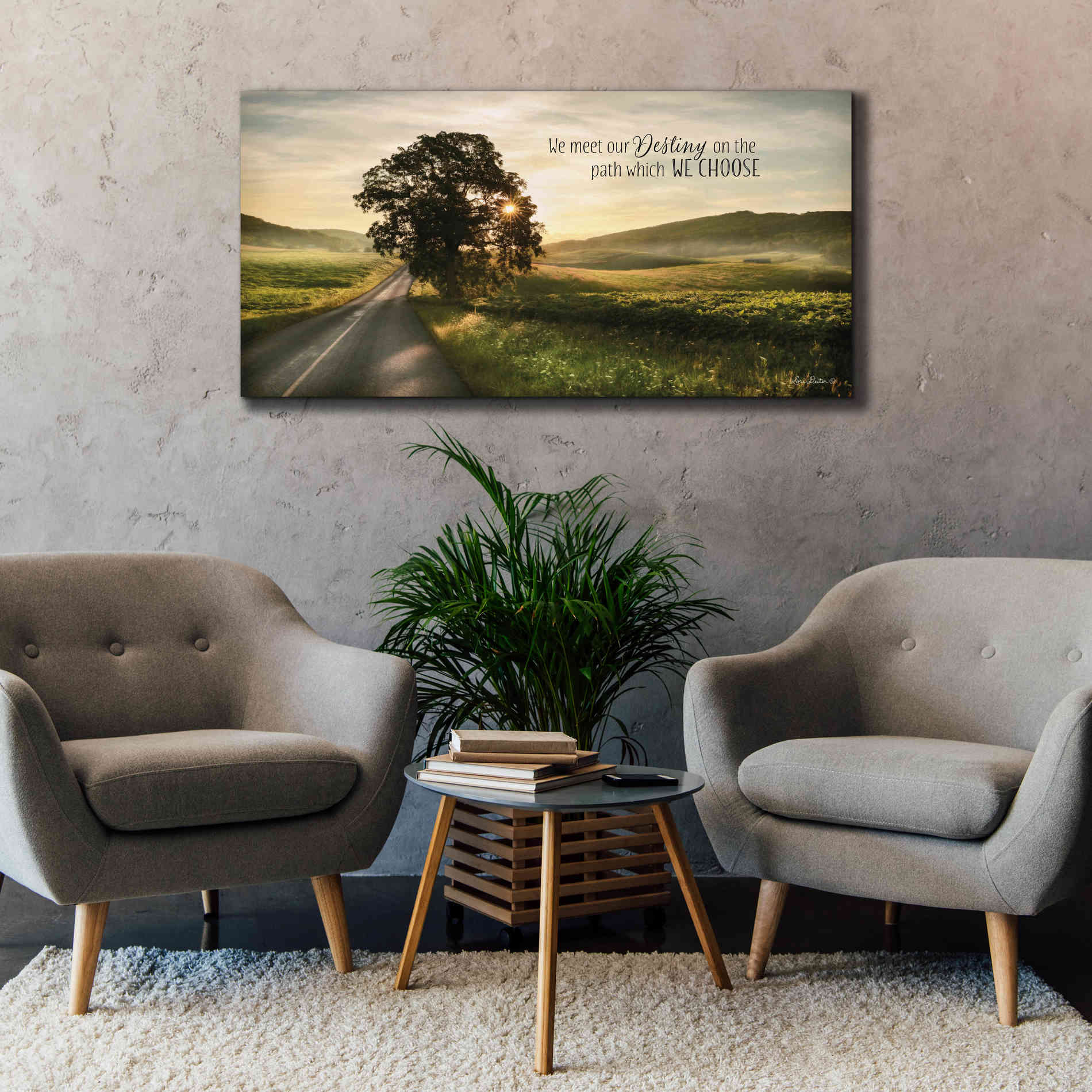 'Destiny' by Lori Deiter, Canvas Wall Art,60 x 30