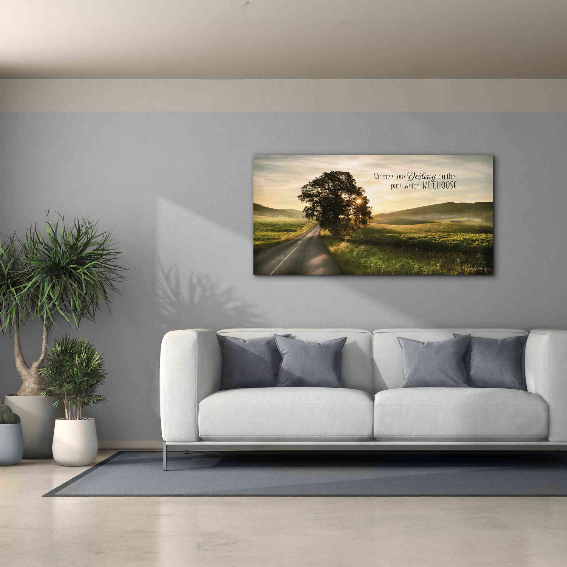 'Destiny' by Lori Deiter, Canvas Wall Art,60 x 30