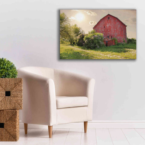Image of 'Spide Barton Barn' by Lori Deiter, Canvas Wall Art,40 x 26