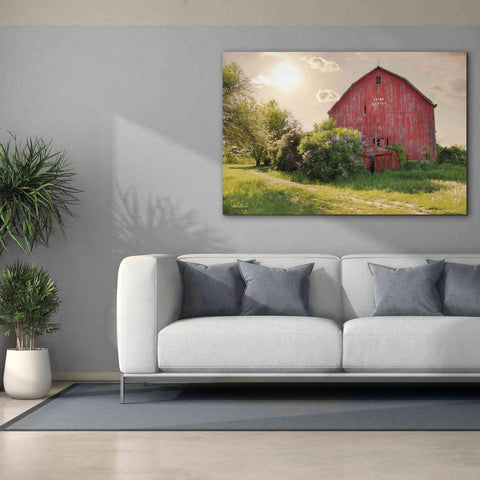 Image of 'Spide Barton Barn' by Lori Deiter, Canvas Wall Art,60 x 40