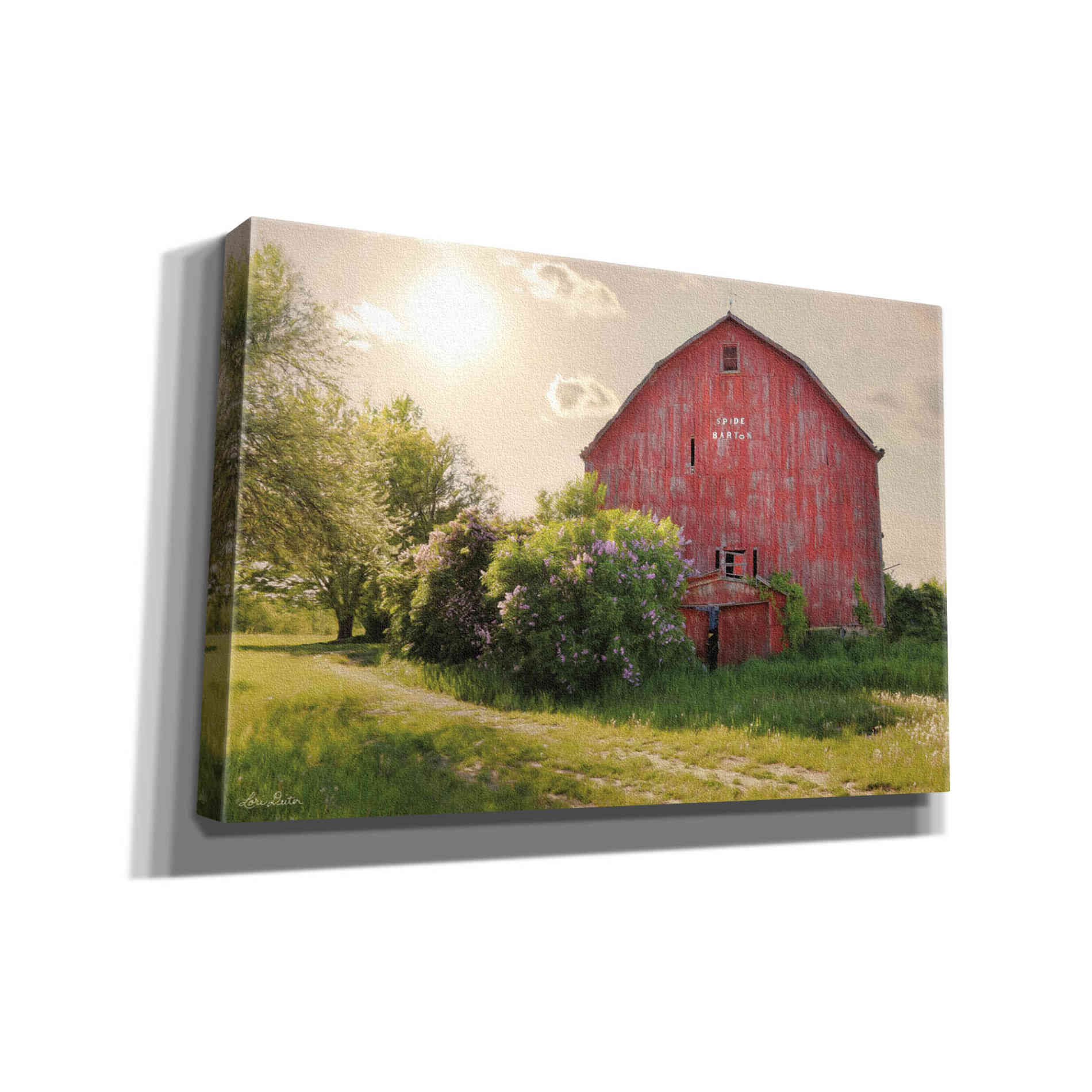'Spide Barton Barn' by Lori Deiter, Canvas Wall Art