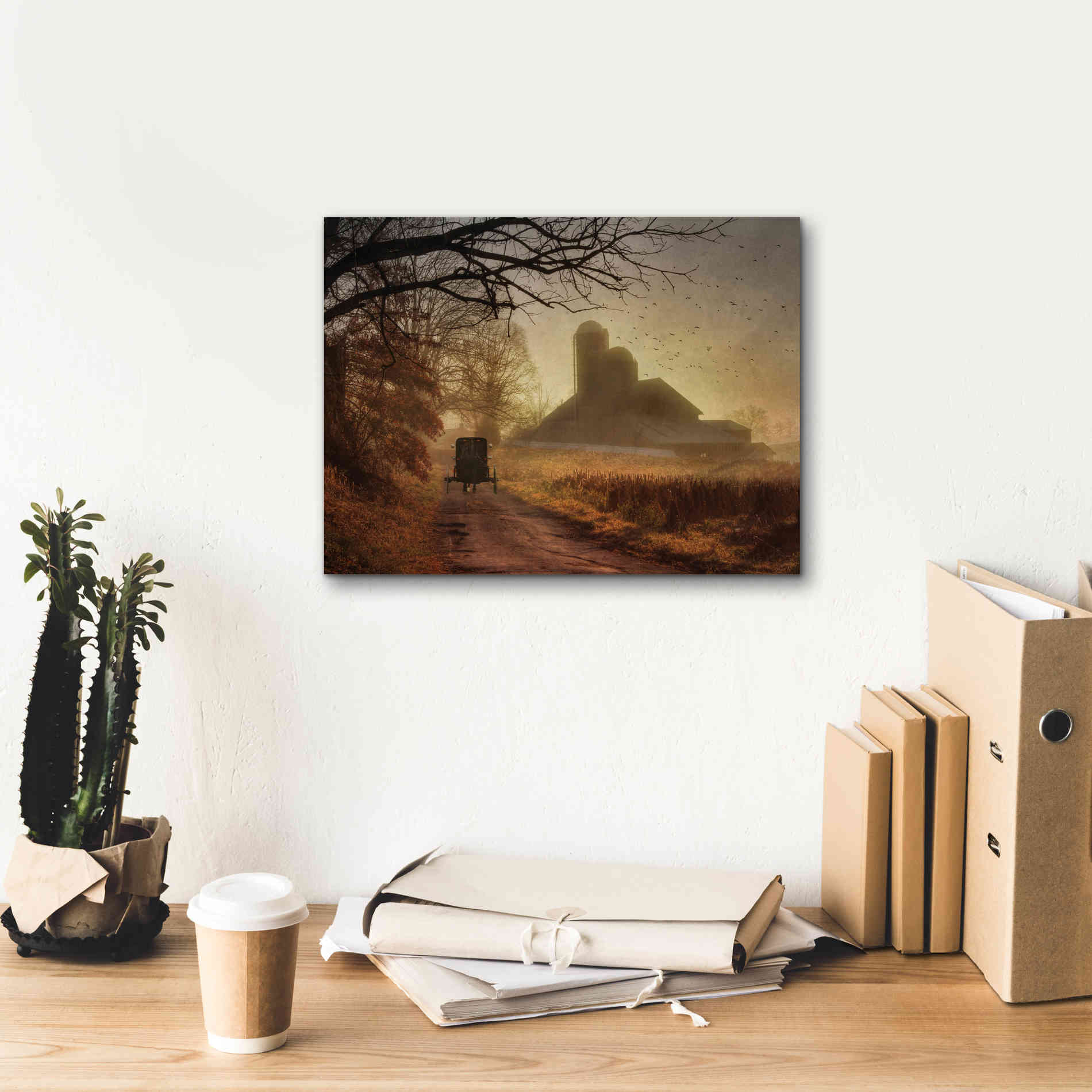 'Sunday Morning' by Lori Deiter, Canvas Wall Art,16 x 12