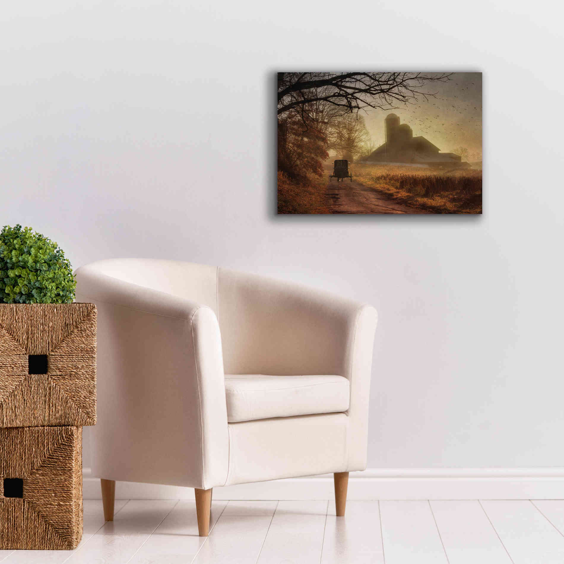 'Sunday Morning' by Lori Deiter, Canvas Wall Art,26 x 18