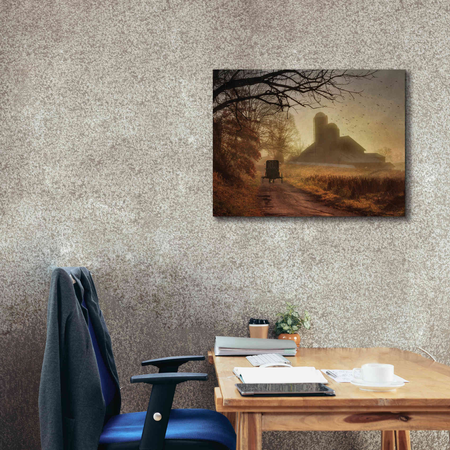 'Sunday Morning' by Lori Deiter, Canvas Wall Art,34 x 26