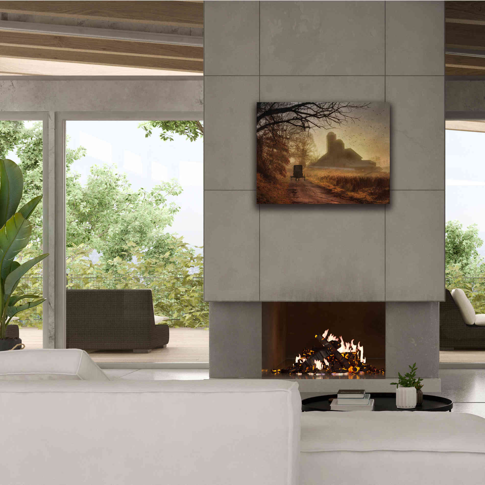 'Sunday Morning' by Lori Deiter, Canvas Wall Art,34 x 26