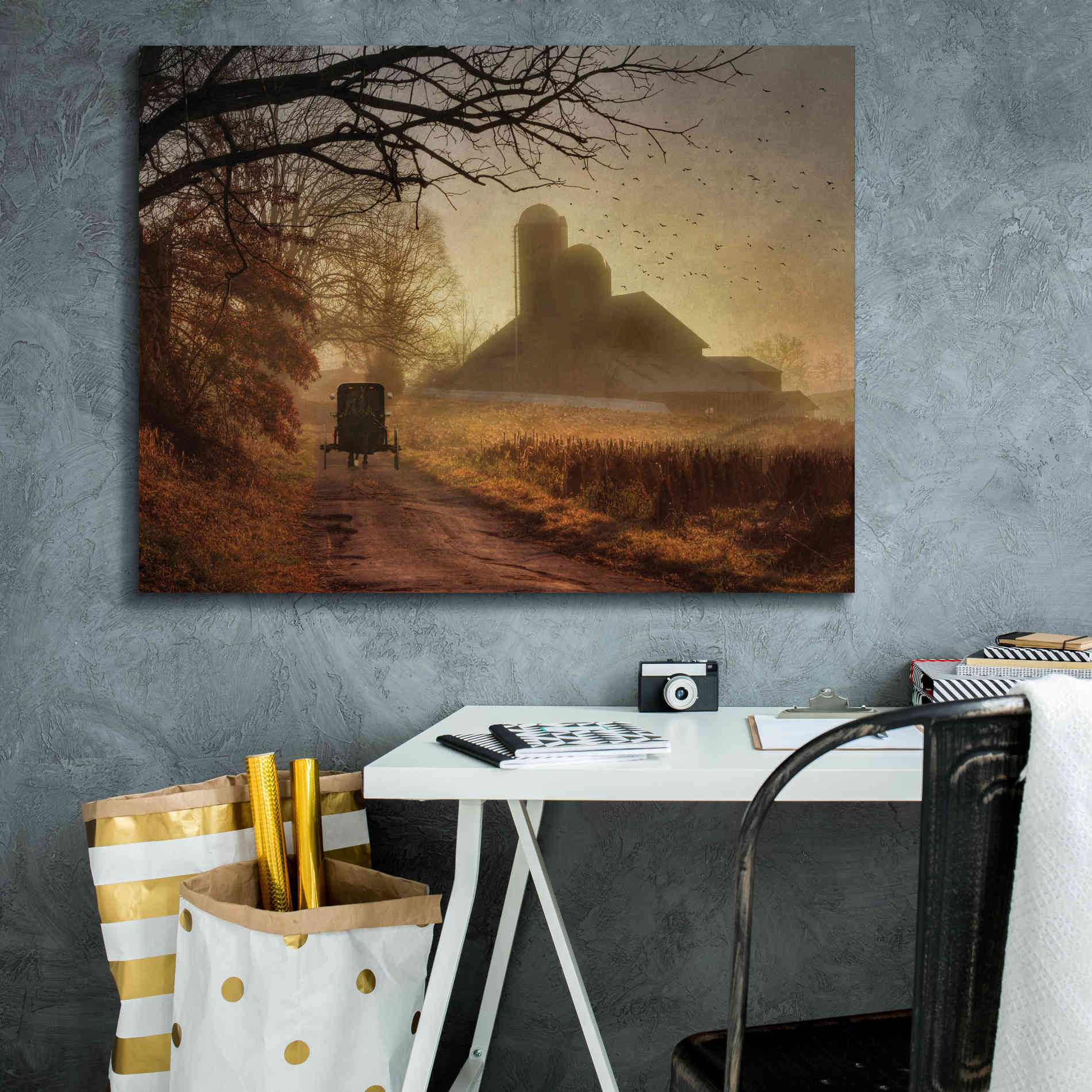 'Sunday Morning' by Lori Deiter, Canvas Wall Art,34 x 26