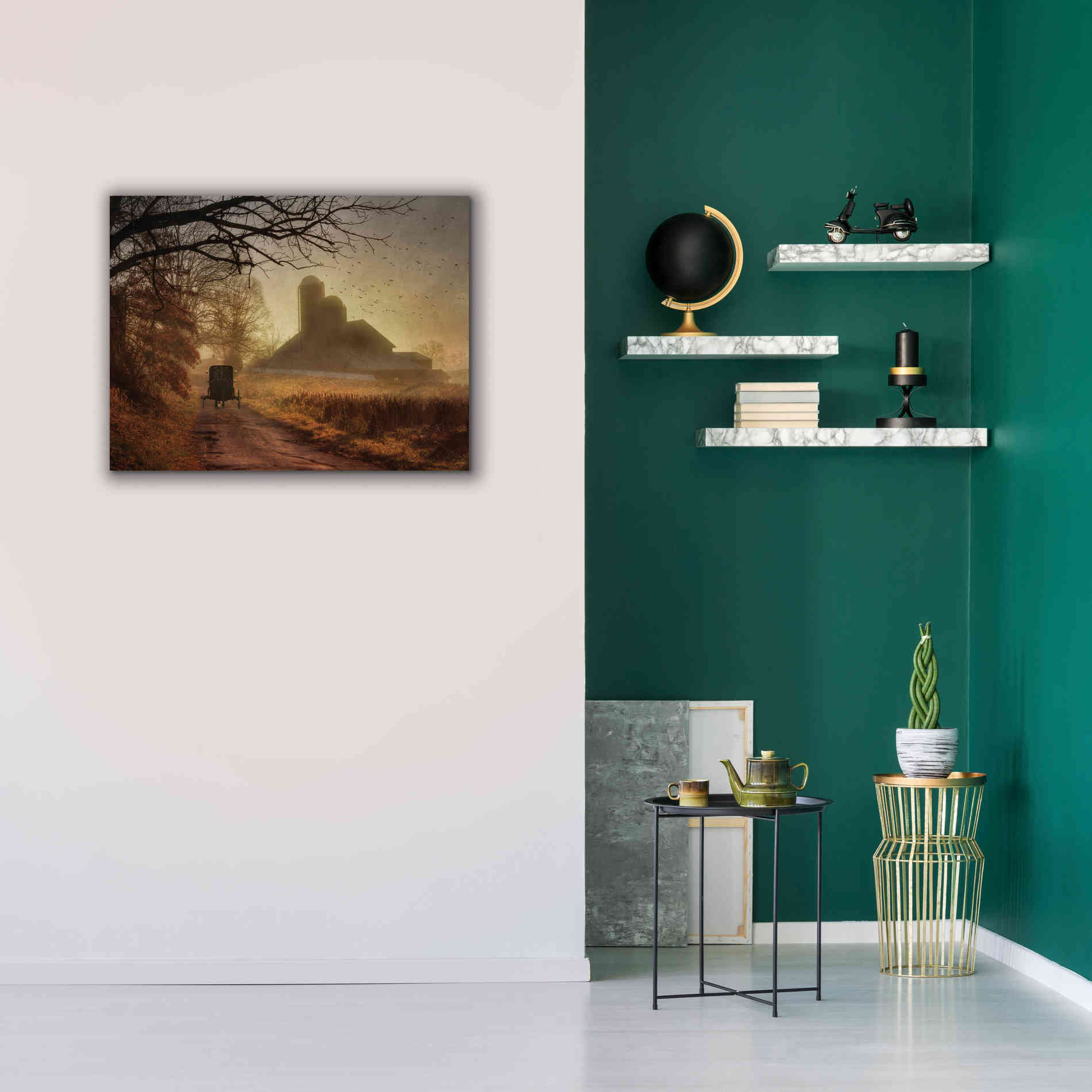 'Sunday Morning' by Lori Deiter, Canvas Wall Art,34 x 26