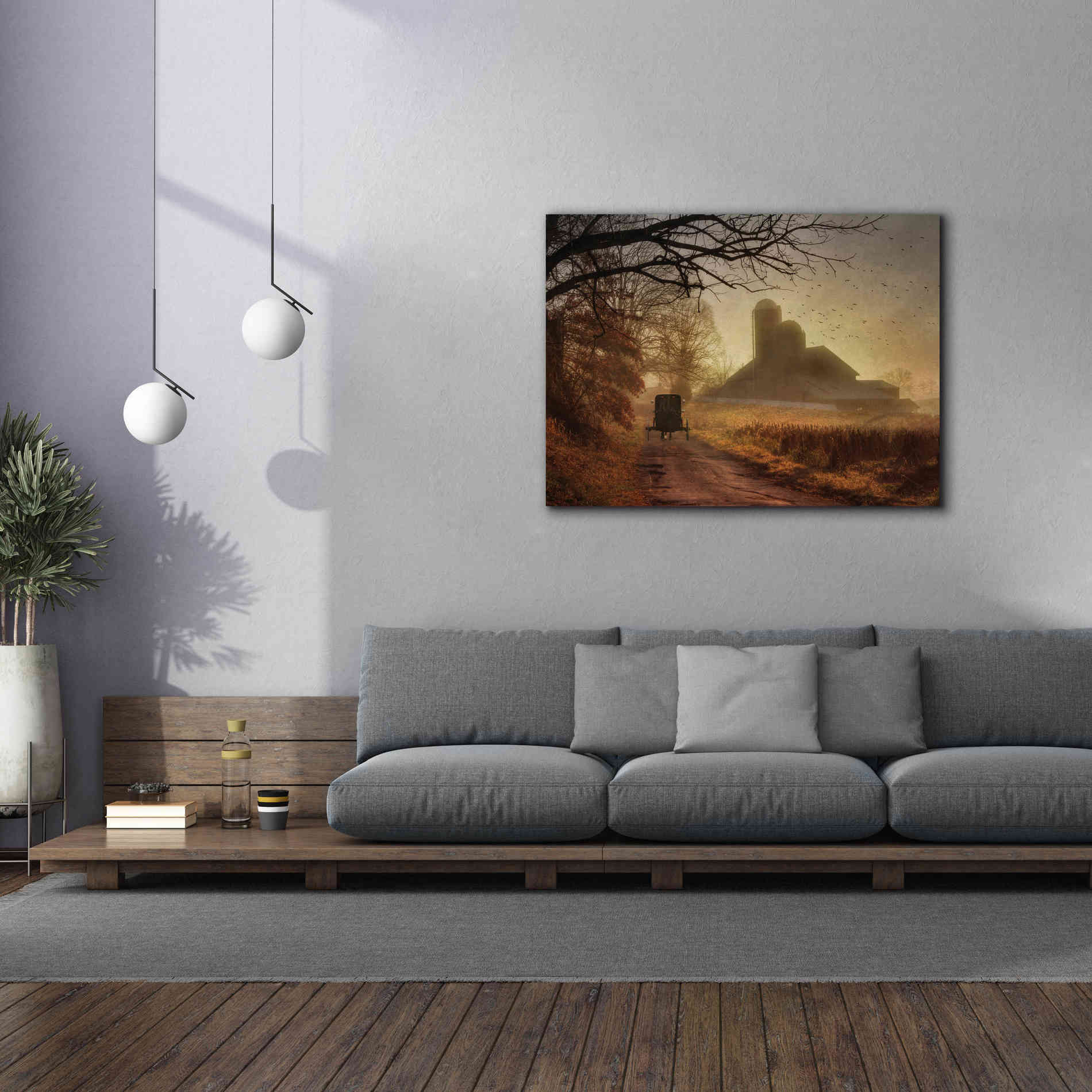 'Sunday Morning' by Lori Deiter, Canvas Wall Art,54 x 40