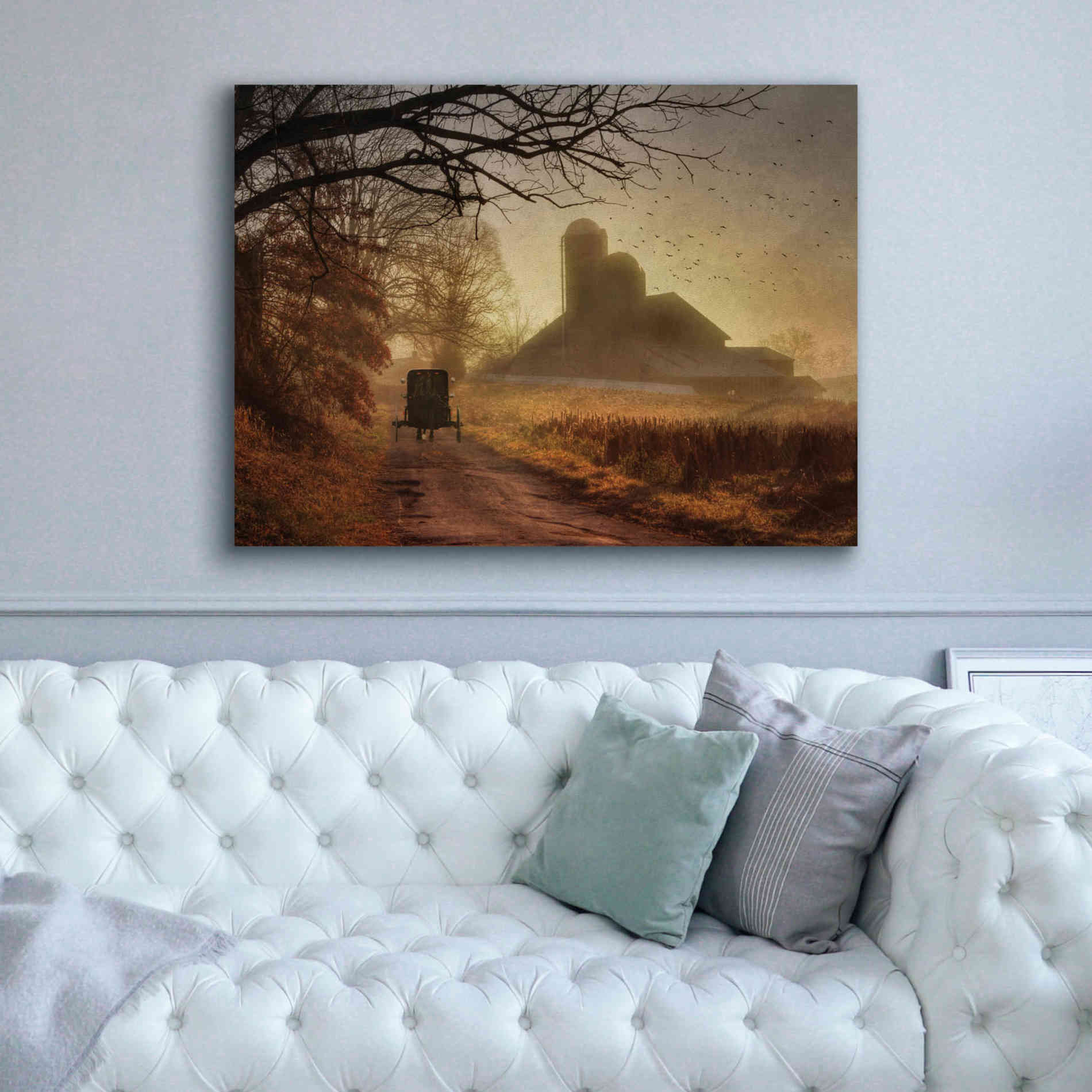 'Sunday Morning' by Lori Deiter, Canvas Wall Art,54 x 40