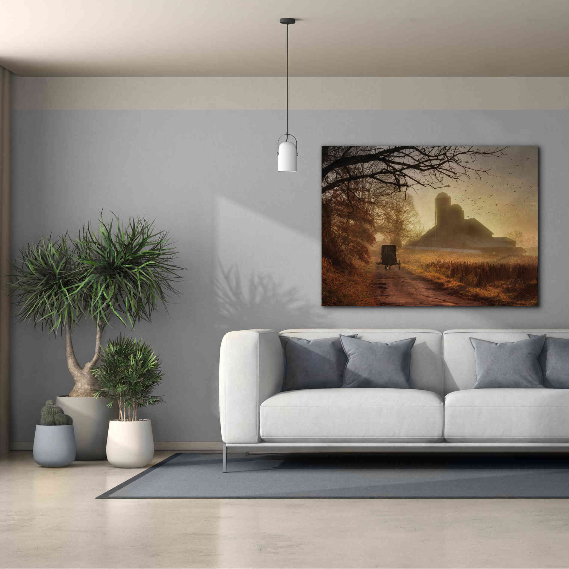 'Sunday Morning' by Lori Deiter, Canvas Wall Art,54 x 40