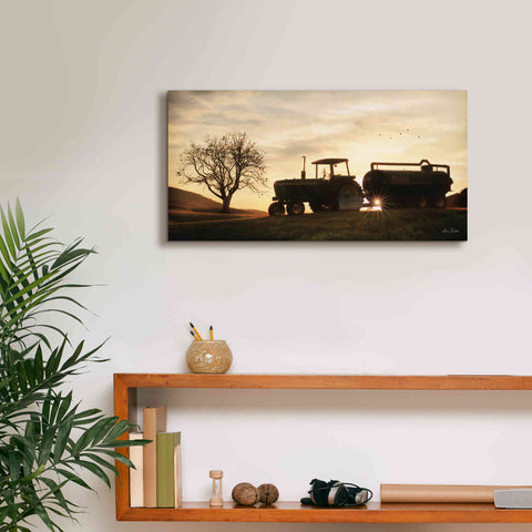 Image of 'Tractor for Sale' by Lori Deiter, Canvas Wall Art,24 x 12