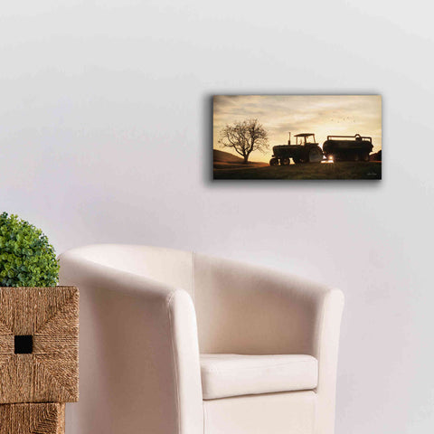 Image of 'Tractor for Sale' by Lori Deiter, Canvas Wall Art,24 x 12