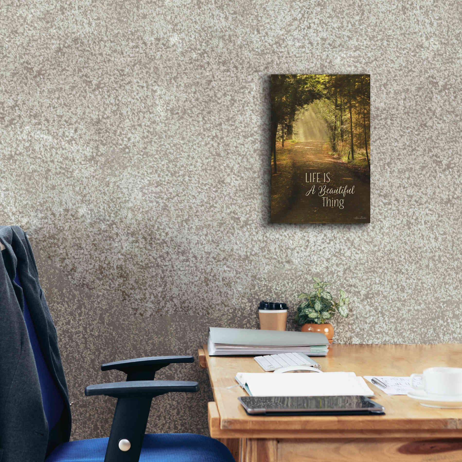 'Life is a Beautiful Thing' by Lori Deiter, Canvas Wall Art,12 x 18