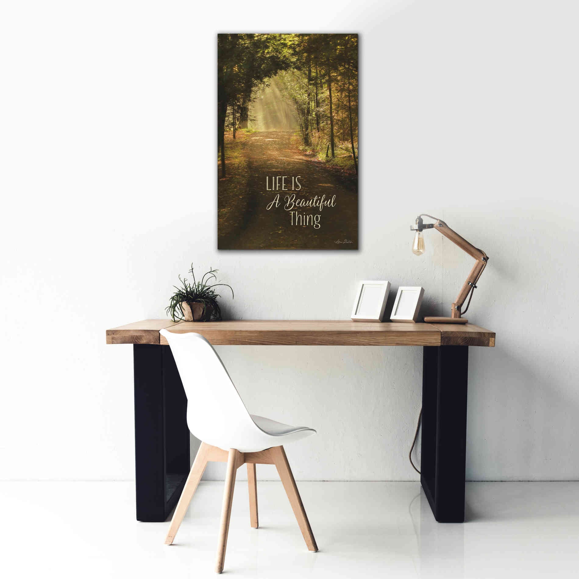 'Life is a Beautiful Thing' by Lori Deiter, Canvas Wall Art,26 x 40