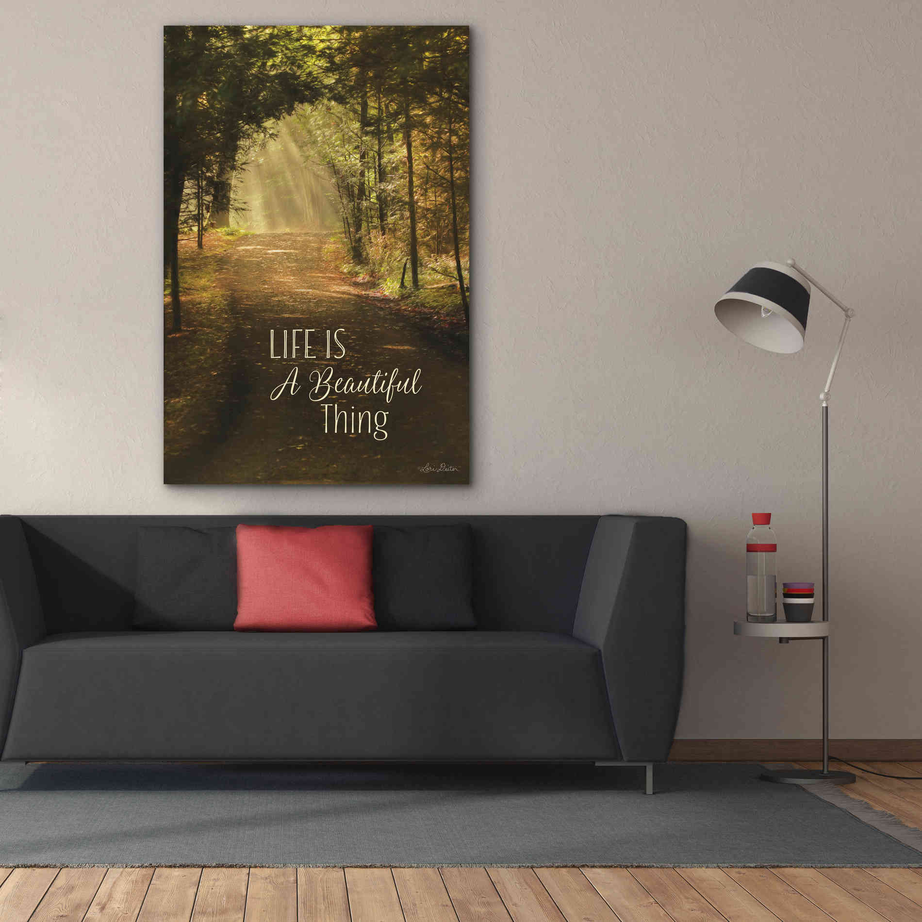'Life is a Beautiful Thing' by Lori Deiter, Canvas Wall Art,40 x 60