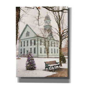 'Christmas in Coudersport' by Lori Deiter, Canvas Wall Art
