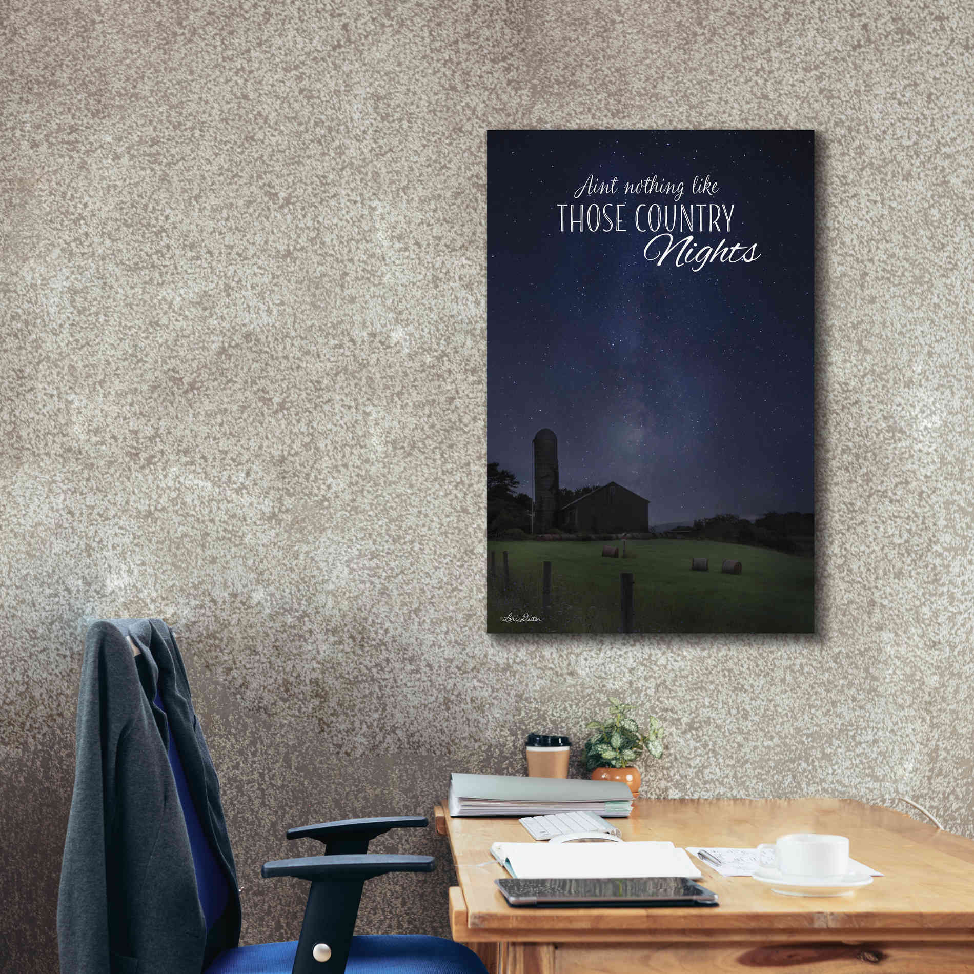 'Country Nights' by Lori Deiter, Canvas Wall Art,26 x 40