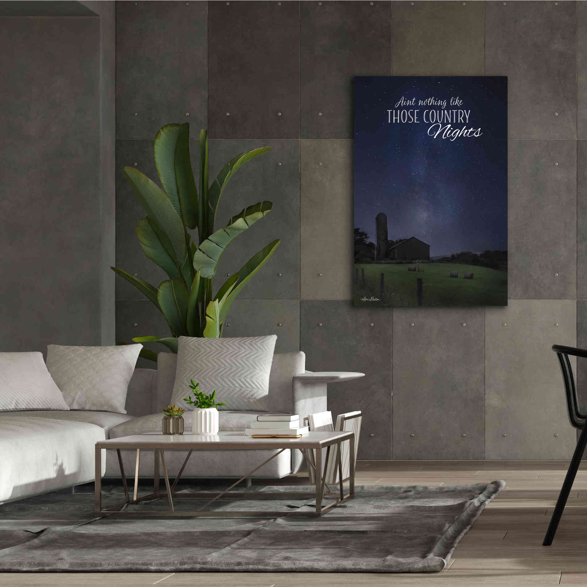 'Country Nights' by Lori Deiter, Canvas Wall Art,40 x 60