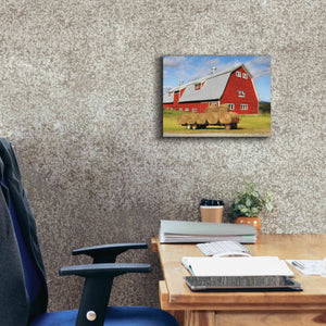 'Vermont Dairy Farm' by Lori Deiter, Canvas Wall Art,16 x 12