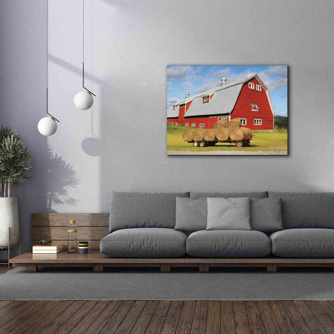 Image of 'Vermont Dairy Farm' by Lori Deiter, Canvas Wall Art,54 x 40