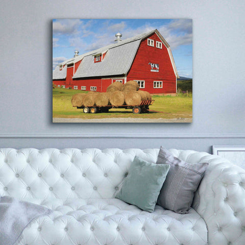 Image of 'Vermont Dairy Farm' by Lori Deiter, Canvas Wall Art,54 x 40