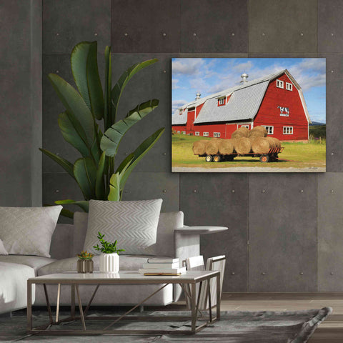 Image of 'Vermont Dairy Farm' by Lori Deiter, Canvas Wall Art,54 x 40