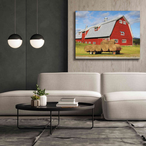 Image of 'Vermont Dairy Farm' by Lori Deiter, Canvas Wall Art,54 x 40