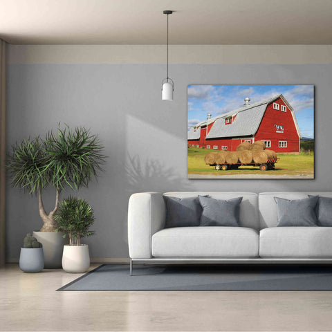 Image of 'Vermont Dairy Farm' by Lori Deiter, Canvas Wall Art,54 x 40