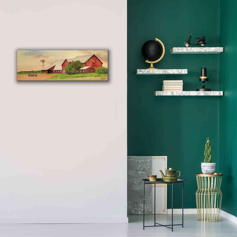 Image of 'Brownsville Farm' by Lori Deiter, Canvas Wall Art,36 x 12