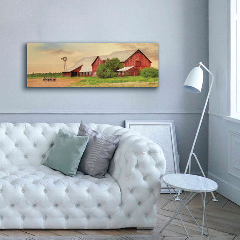 Image of 'Brownsville Farm' by Lori Deiter, Canvas Wall Art,60 x 20