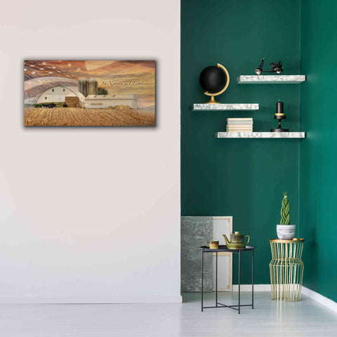 Image of 'In Nature We Trust' by Lori Deiter, Canvas Wall Art,40 x 20
