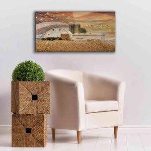 'In Nature We Trust' by Lori Deiter, Canvas Wall Art,40 x 20