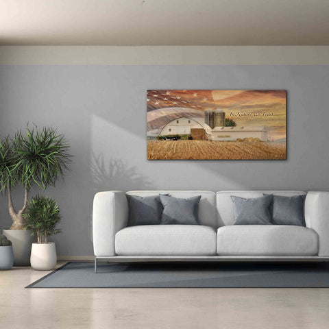 Image of 'In Nature We Trust' by Lori Deiter, Canvas Wall Art,60 x 30