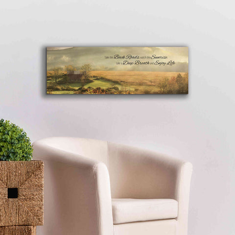 Image of 'Enjoy Life' by Lori Deiter, Canvas Wall Art,36 x 12
