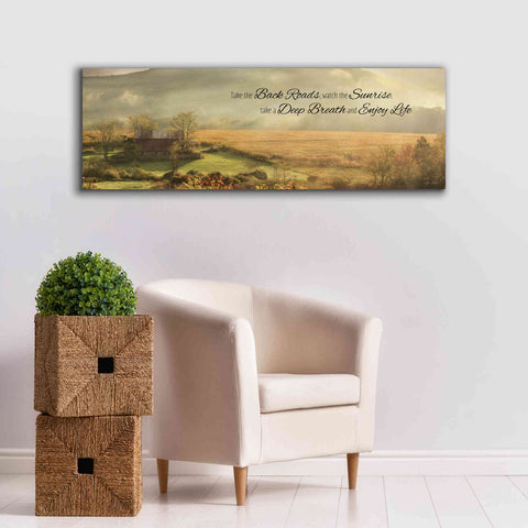 Image of 'Enjoy Life' by Lori Deiter, Canvas Wall Art,60 x 20