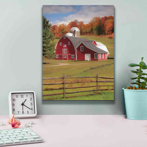 Image of 'One Flag, One Land' by Lori Deiter, Canvas Wall Art,12 x 16