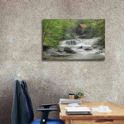 Image of 'Glade Creek Grist Mill' by Lori Deiter, Canvas Wall Art,40 x 26