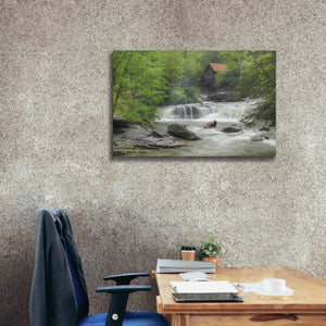 'Glade Creek Grist Mill' by Lori Deiter, Canvas Wall Art,40 x 26