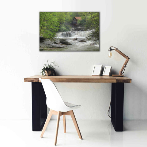 Image of 'Glade Creek Grist Mill' by Lori Deiter, Canvas Wall Art,40 x 26