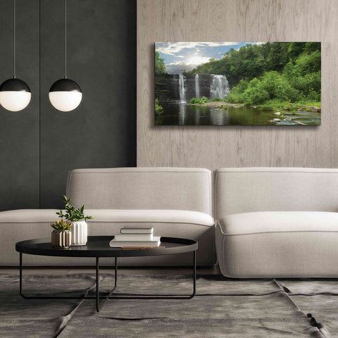 Image of 'Salmon River Falls' by Lori Deiter, Canvas Wall Art,60 x 30