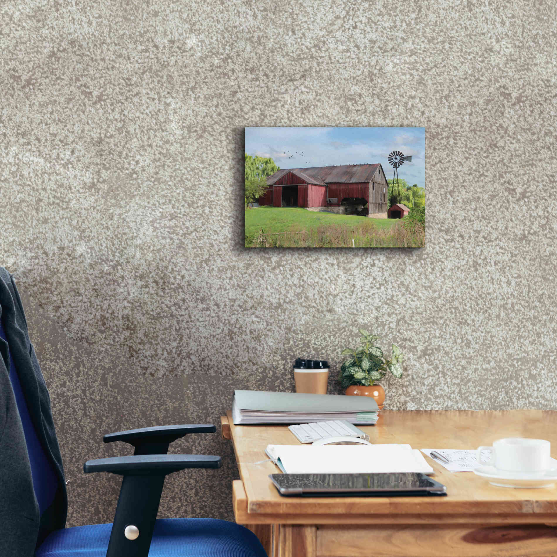 'Summer in Pennsylvania' by Lori Deiter, Canvas Wall Art,18 x 12