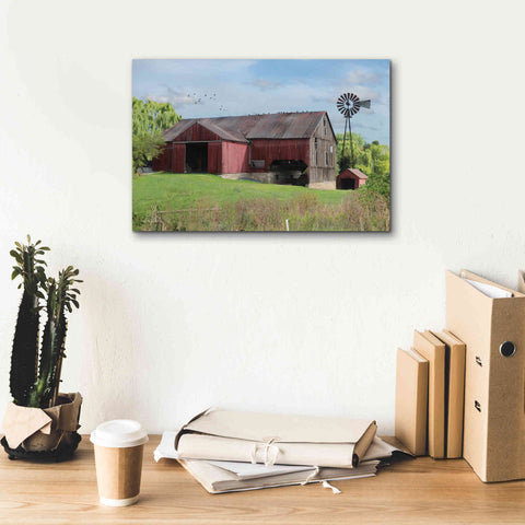 Image of 'Summer in Pennsylvania' by Lori Deiter, Canvas Wall Art,18 x 12