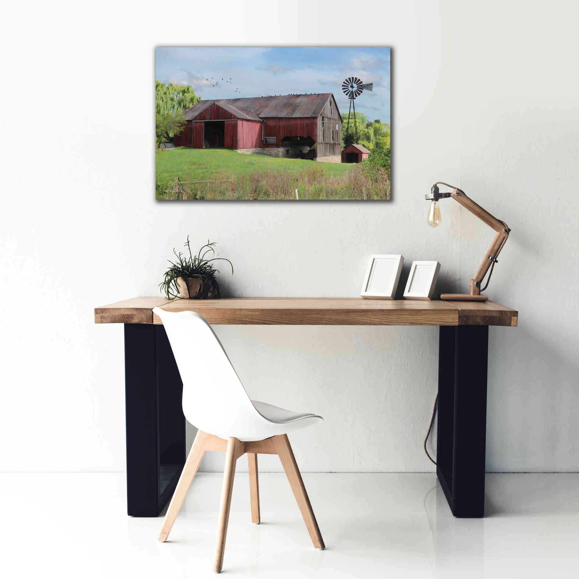 'Summer in Pennsylvania' by Lori Deiter, Canvas Wall Art,40 x 26
